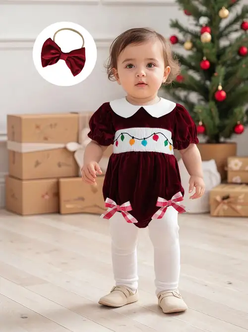 Holiday Dress Baby Girl Christmas Dress Canada Party Velvet Dress For Baby Girl Sold On Temu Holiday Dress Baby Girl Christmas Dress Canada Party Velvet Dress For Baby Girl Sold On Temu