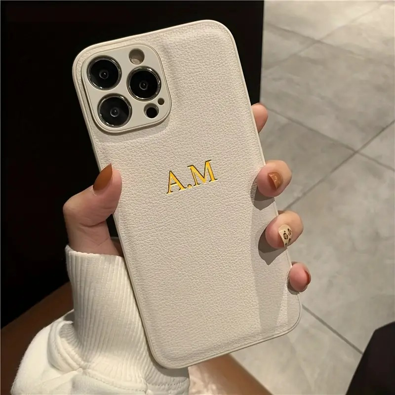 E-shop Handyhülle: Personalisierte Handyhülle für iPhone 16 15 14 13 12 11 Pro Max 15 14 Plus, personalisiert mit Namen, Initialen, Buchstaben,