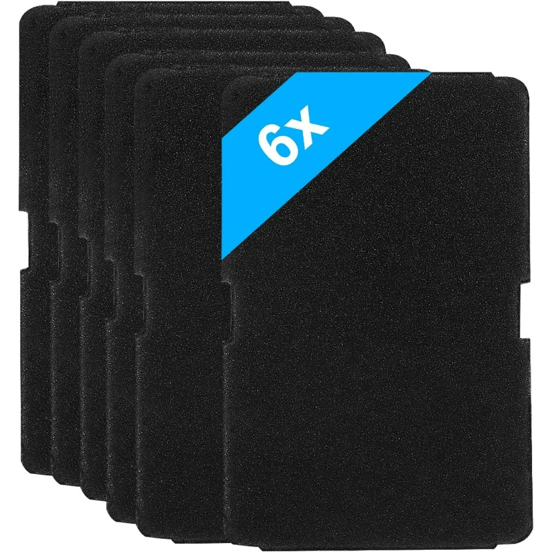 TEMU 6pcs Dryer Filter For Dryer Replacement For 2964840100, Fluff Filter For Dryer De8635rx Ds7512pa Tumble Dryer