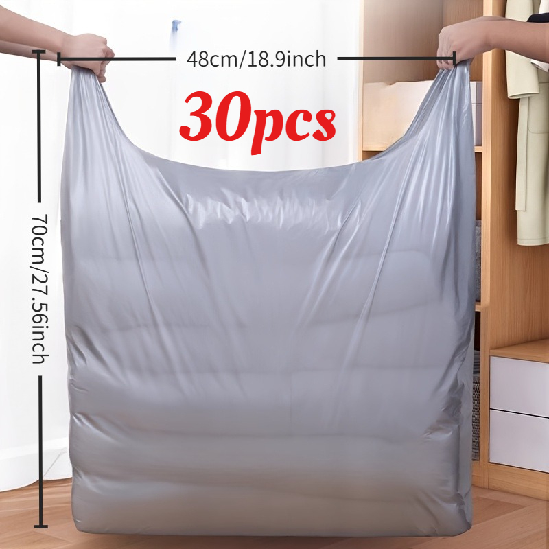 TEMU Extra Large Moving Bags | Durable Plastic Storage Bags For Clothes, Blankets, Back-to-school Decorations | Moving Essentials, Home Supplies,
