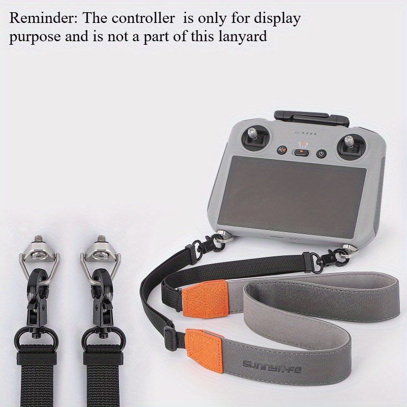 Image of For Dji Drone Neck Lanyard For Rc And For Rc 2 & For , For Dji Flip, Remote Control Neck Strap, Compatible With For Rc 1/2/pro// For , Safe And Comfortable