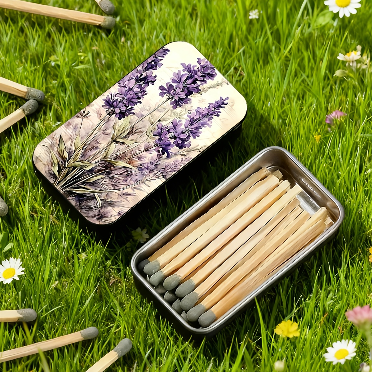 TEMU 1 boîte à coulissante florale et , boîte à haut de gamme facile et portable, non incluses, boîte de rangement, boîte à bijoux, parfaite pour