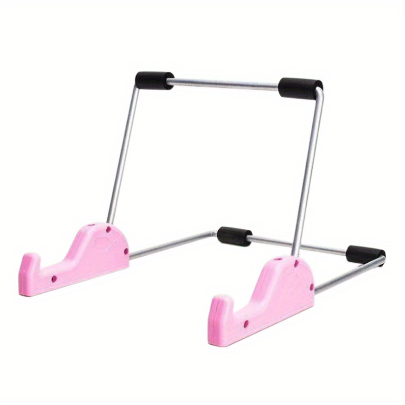 Versatile And Collapsible Tablet Holder - Works with Various Devices, Lightweight Laptop Support for Smooth Operation, Comfortable Design for Relaxed Days - Offered in Several Bright Colors