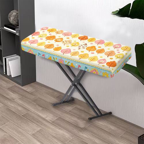 2d flat without piano keyboard colorful pattern 61 88 key piano cover elastic piano keyboard protective cover keyboard instrument accessory keyboard instrument cover stylish and durable piano key cover essential for home