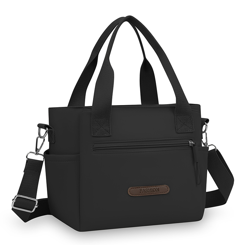 TEMU [tablet Crossbody Handbag] Women Nylon Tote Crossbody Handbag, Fit 7.9-inch Pad, Multi-pocket Large Capacity Casual Shoulder Bag, Detachable