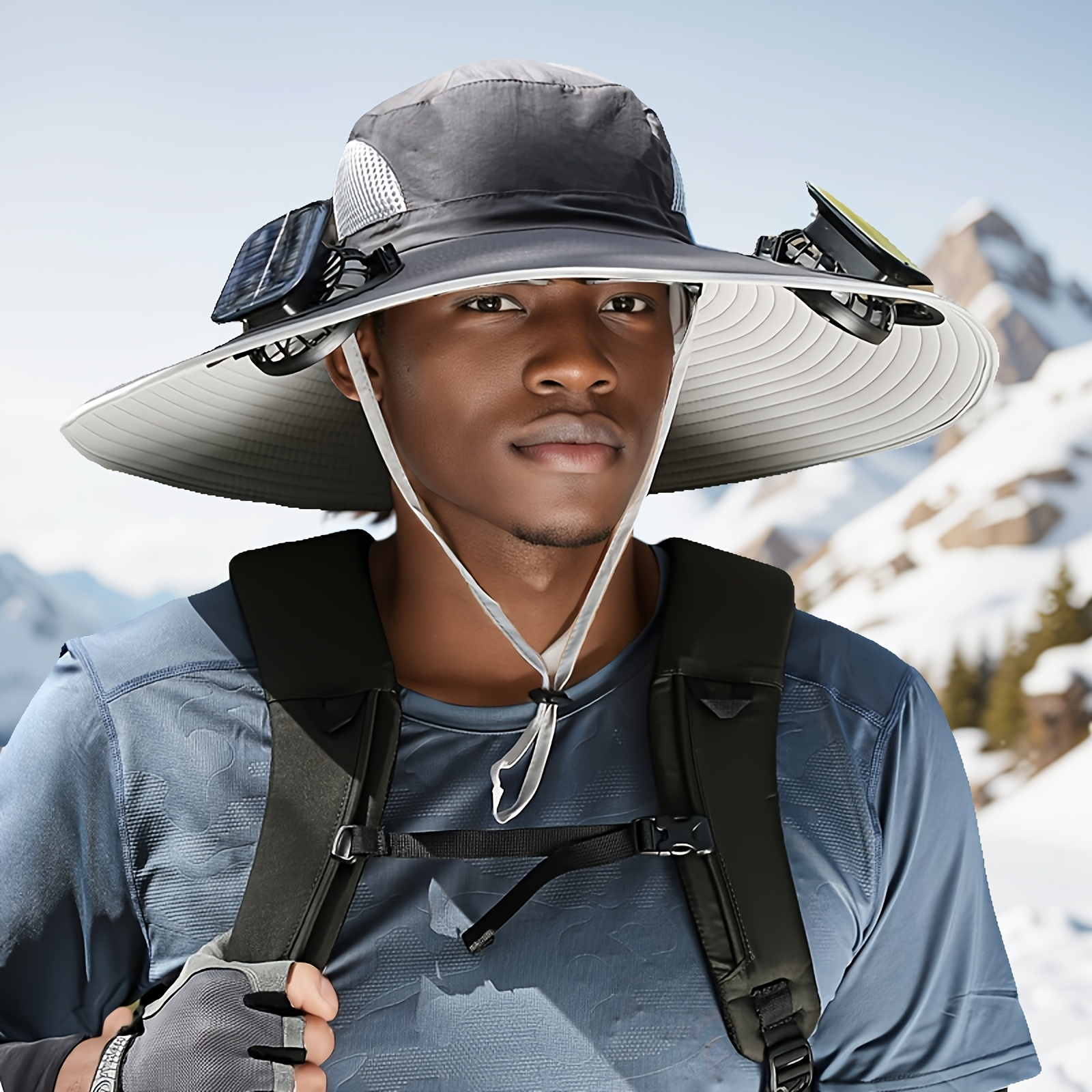 Bucket Hat Winter Sun Protection Hats SUN CUBE Wide Brim Sun Hat