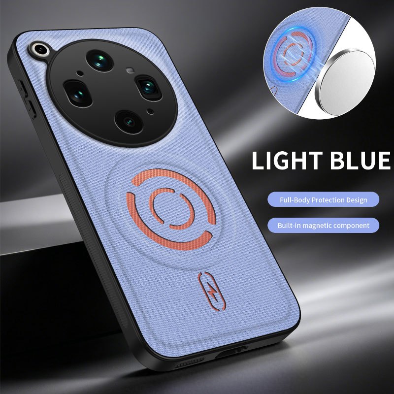 TEMU Phone Case: Color-block Diagonal Stripe Magnetic Case, Suitable For Oppo Find X9 Ultra, New Minimalist Business-style Creative Protective Cover