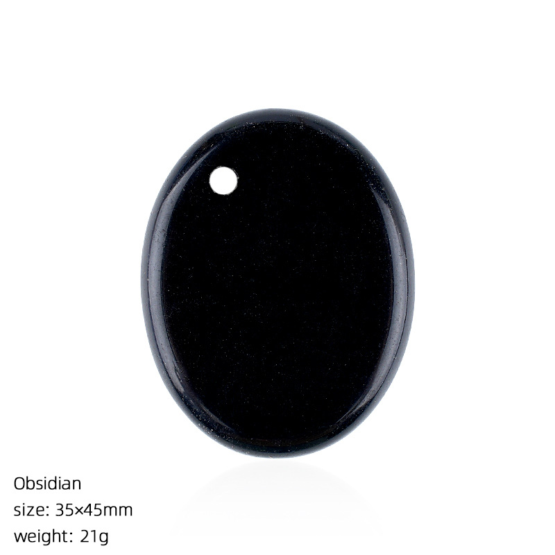 Artificial Crystal Palm Stone Pendant for DIY Necklace Charm