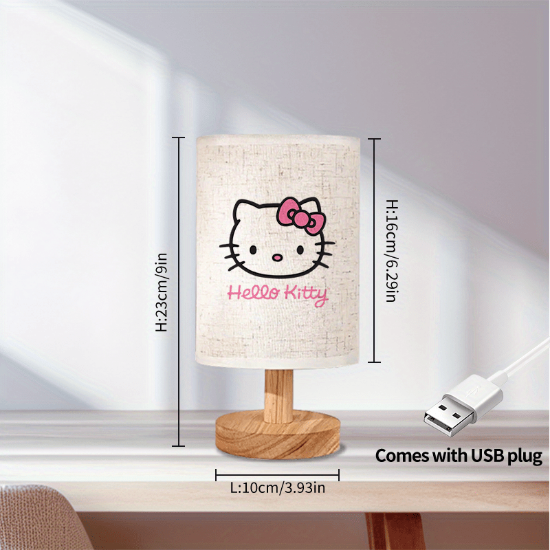 the for   cute   style fabric lampshade led table lamp is a warm little night light suitable for home use perfect as a gift for your daughter Product details 2
