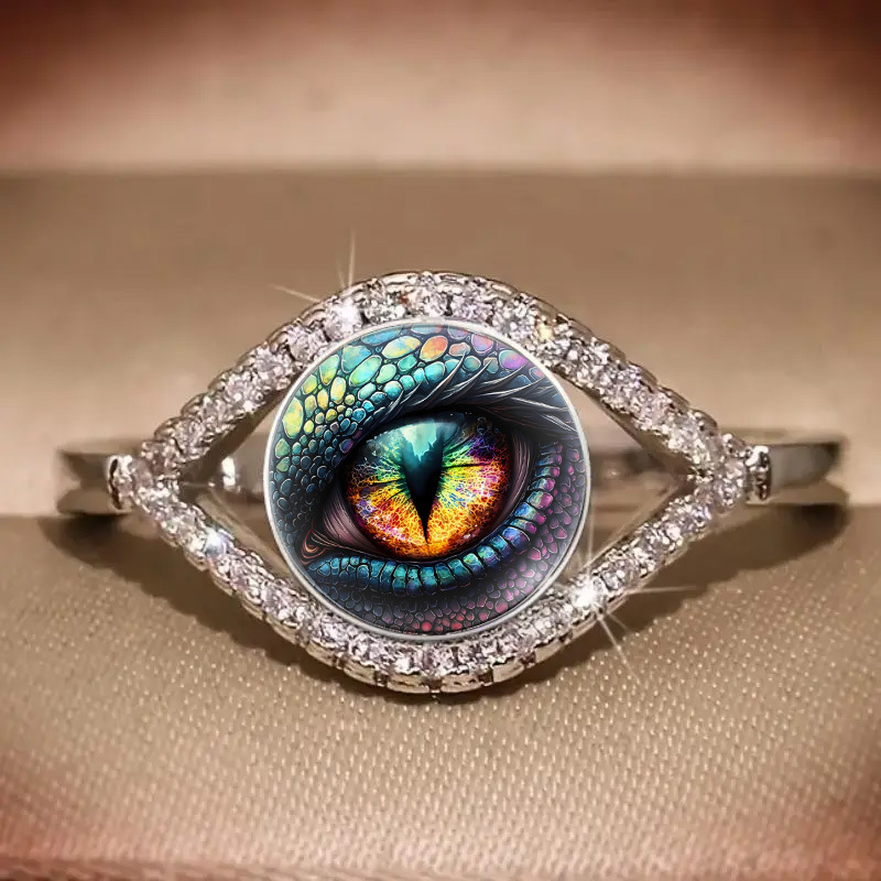 アクセサリー \"Dragons eye\"TOTAL ECLIPSE onyx ring#15 Dragons eye