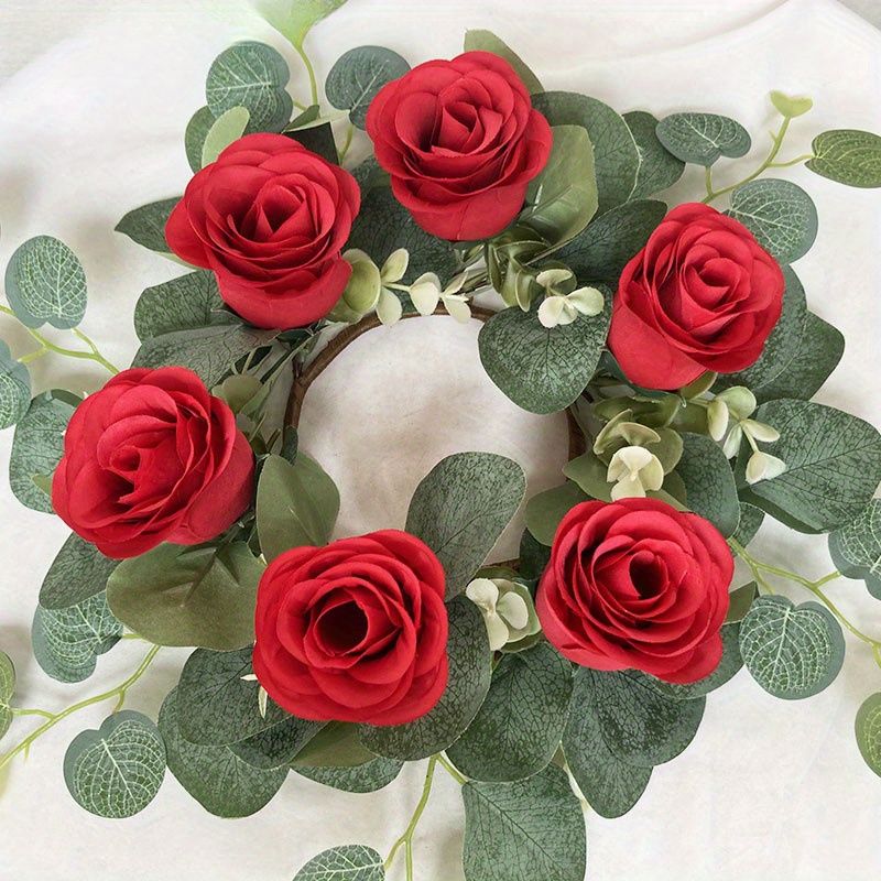Red Roses Valentine Rose Ring 1pc Romantic Rose Ring Box Flower