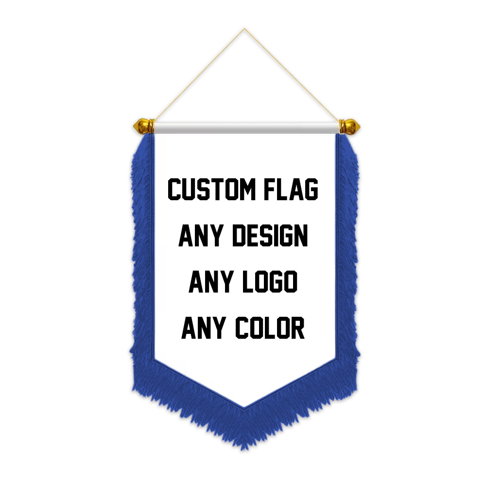 TEMU 1 PACK 20X30Cm Kunde Benutzerdefinierte Satin Material Austauschflagge, Hängende Flagge mit Quasten Personalisierte Foto Flagge Team Logo,