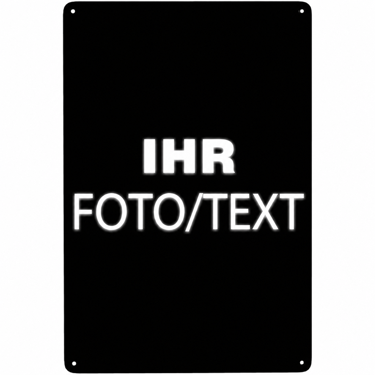 Image of 2d Flat 1pc Metal Sign, Sign Yourself Sign Individual Sign Personalized With Photo Sign Hotel School Company Garage (20x30cm/8x12 Inches)