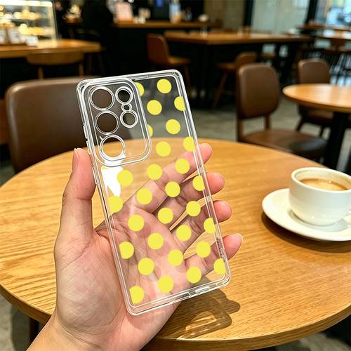 öğe resmi telefon kılıfı - telefon kılıfı dalga nokta diyagramı samsung galaxy s26 ultra s25 plus s25fe s25 edge s26 s25 s24 s23 s22 için uygun şeffaf tpu koruyucu kılıf