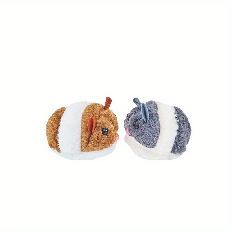 cartoon plush mouse cat toy vibrating pull string cute - Temu Australia