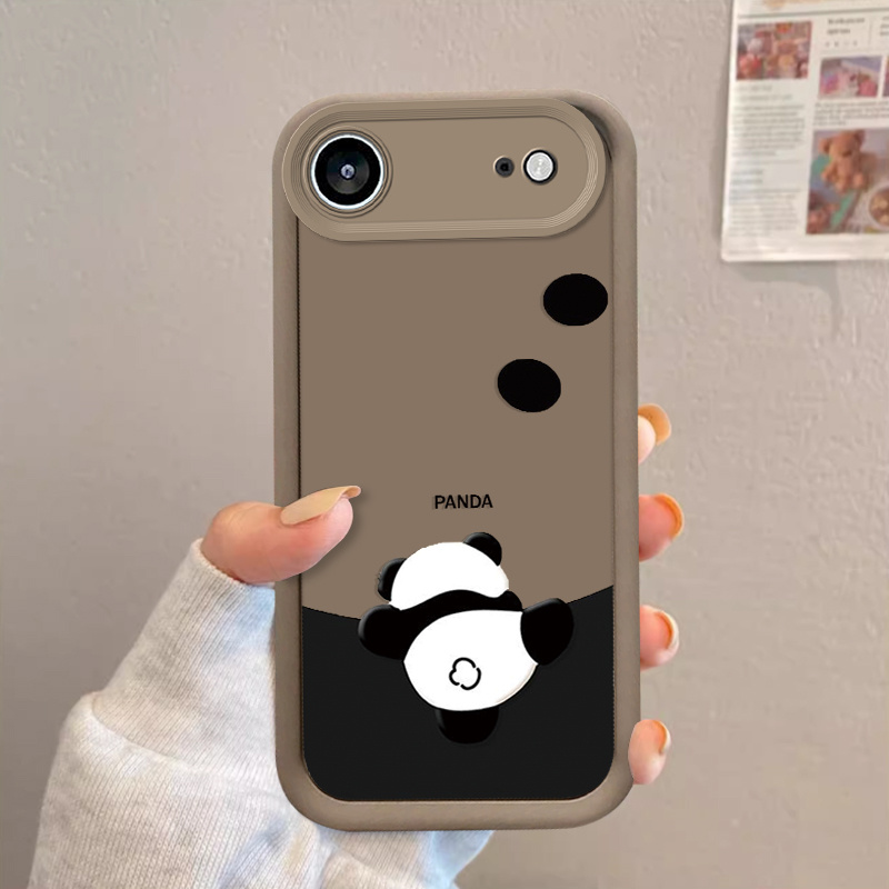 TEMU Phone Case: For Iphone Iphone 17 Air Shockproof Phone Case Cute Panda Cover