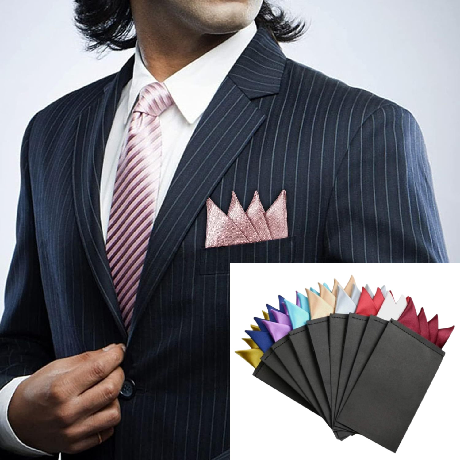 Suit Pocket Handkerchief Buy Men Folded Hankies Suit Handkerchief