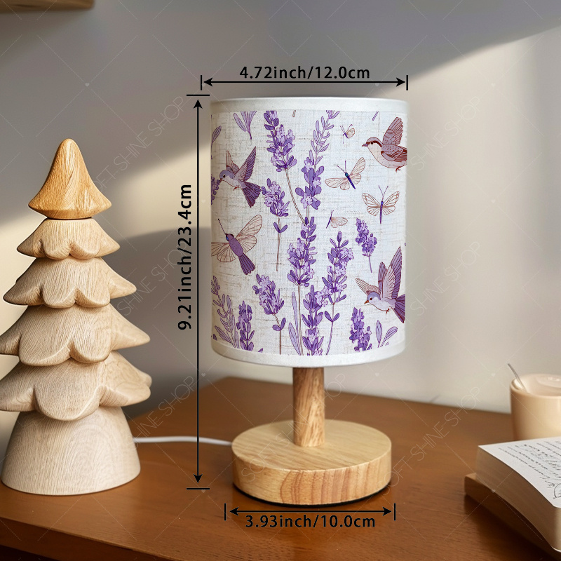 USB-Powered LED Fabric Desk Lamp, Cozy Accent Light