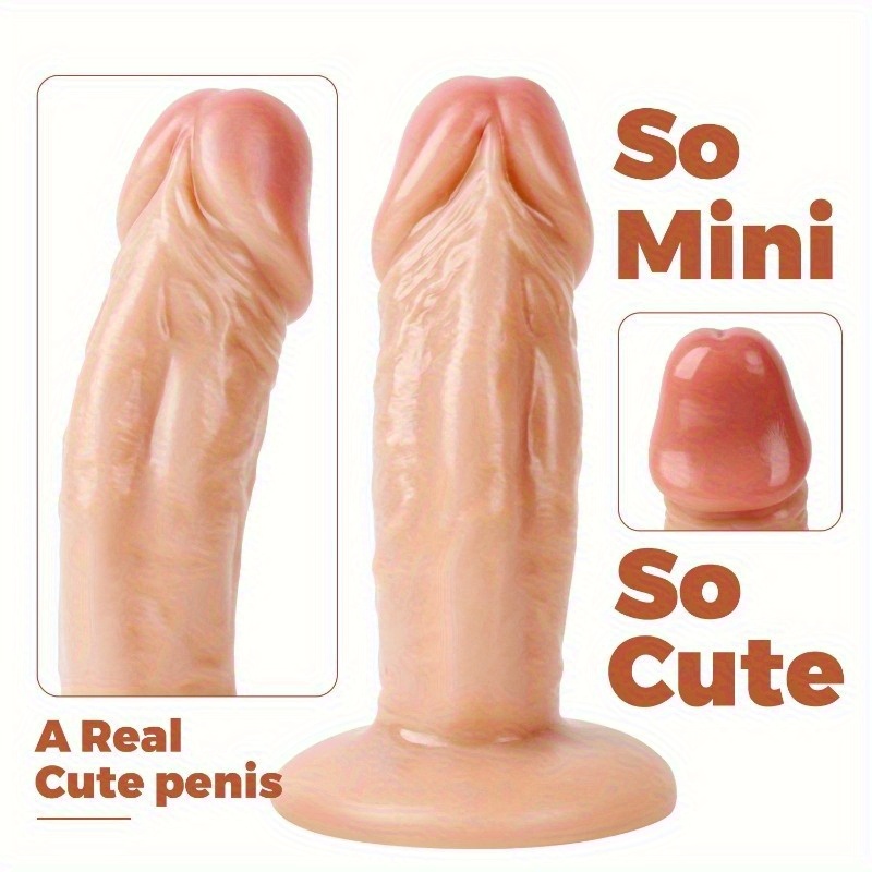Dildo - 1pc Realistic Dildo - Soft, Lifelike Texture with Strong Suction Cups, Ideal for Solo Play As Well As Couples And