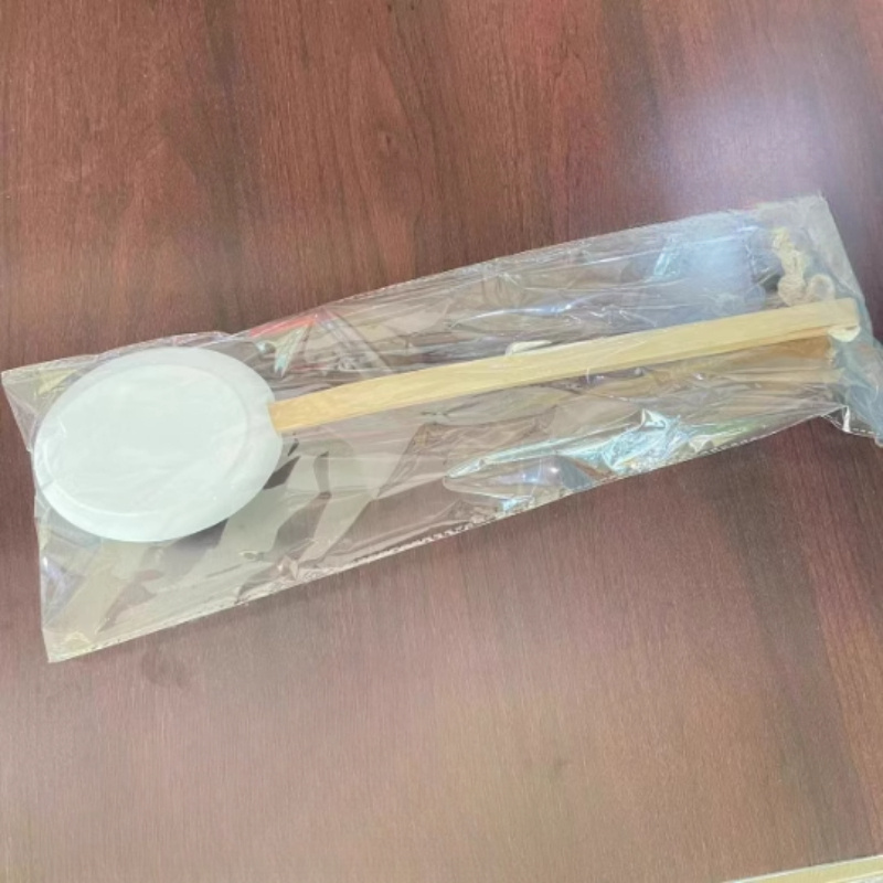 TEMU [ Local Warehouse, Cheap And Practical ] Long-handled Back Applicator, Bathroom Accessory And Skin Care Tool, Easy Application Of Lotion/body Cream/sunscreen, Non-electric, Battery-free