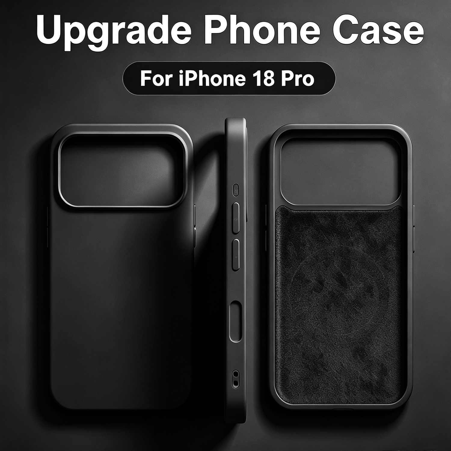 TEMU Phone Case - Phone Case: Magnetic Liquid Case For Iphone 18 17 16 15 14 13 Pro Max Pro Original Magnet Camera Precision Hole
