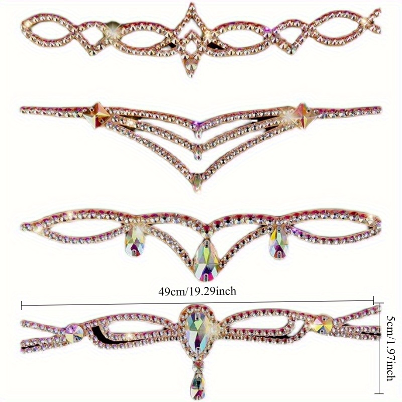 Dance Performance Forehead Chain Eyebrow Jewelry