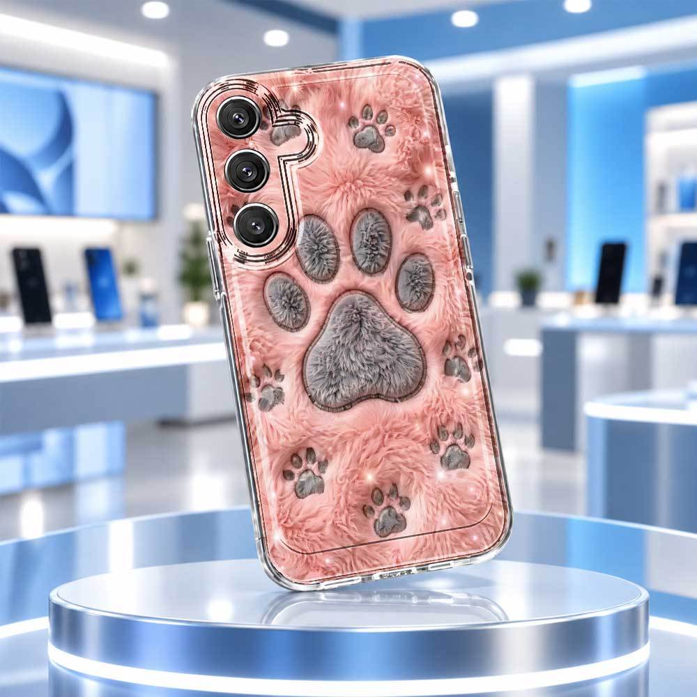 Image of Phone Case: Elegant, Pink Print Pattern, Suitable For Iphone 16/13/15/17/18 Pro Max/pro, Suitable For S24/s23/s25/s26 Ultra/plus, Protective Back Cover, Perfect Thoughtful Gift Idea