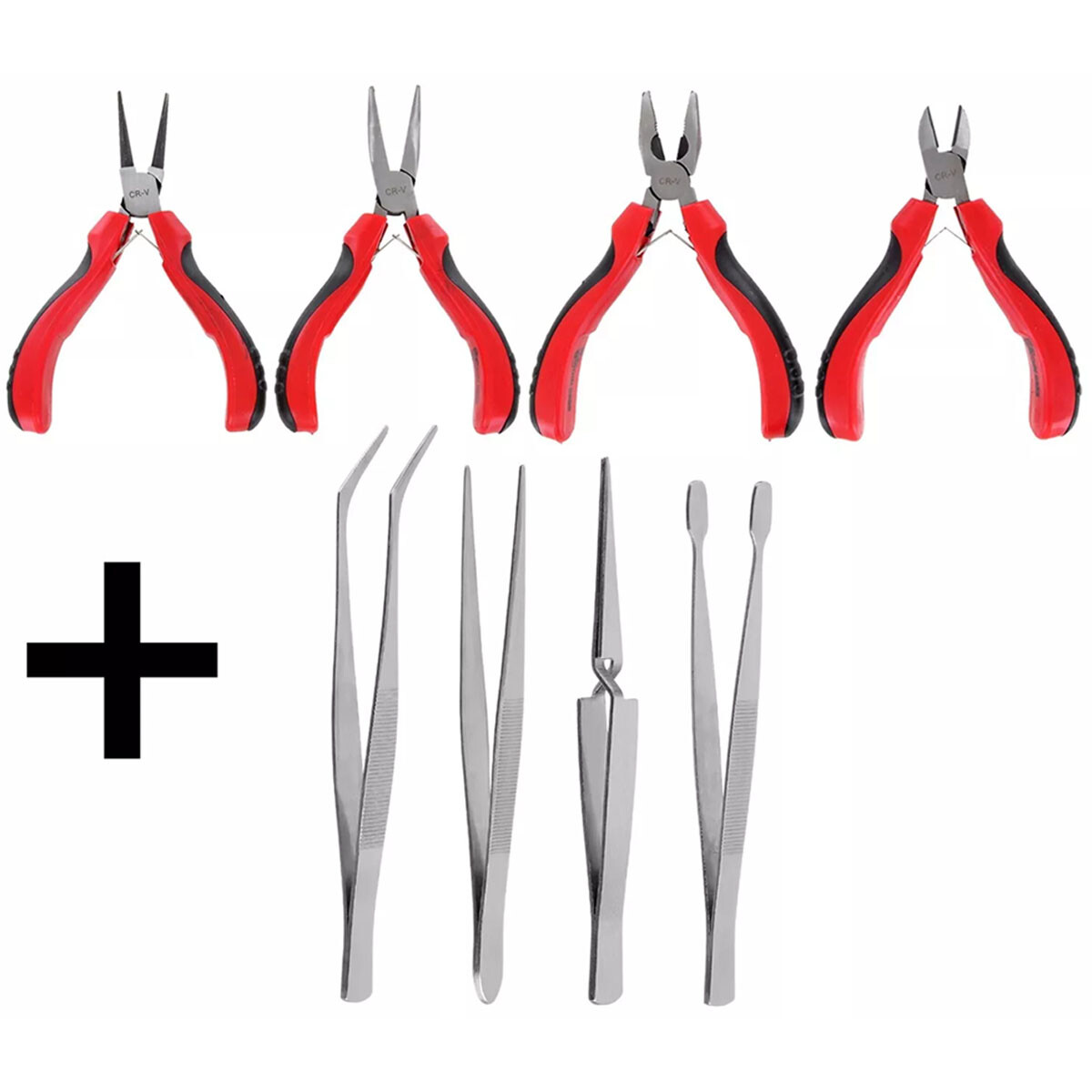 Image of Mini Pliers Tweezers Mechanic Jewelry Modeling Tool