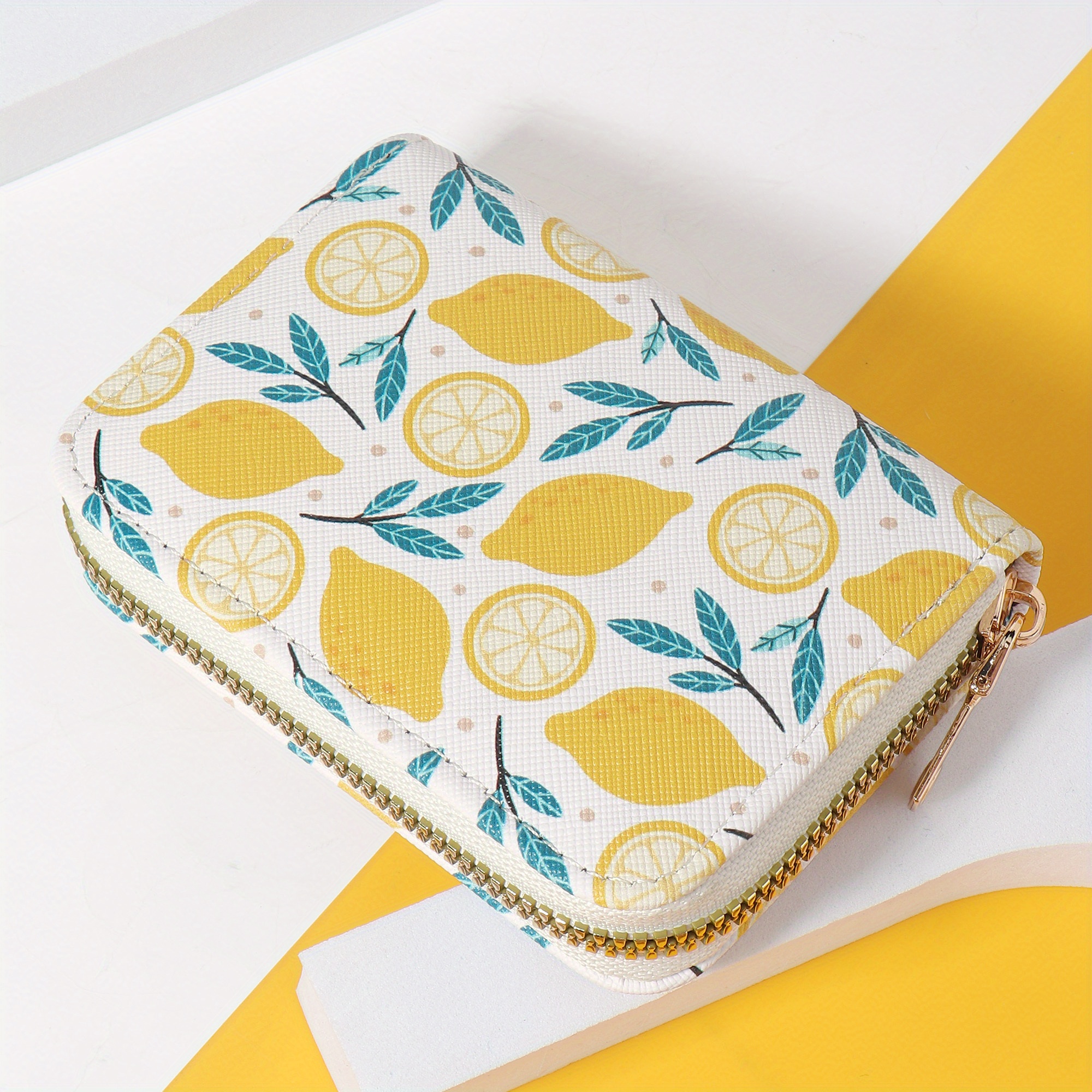 Compact Women's Minimalist Wallet, Zipper Coin Purse, Handy Short Bag