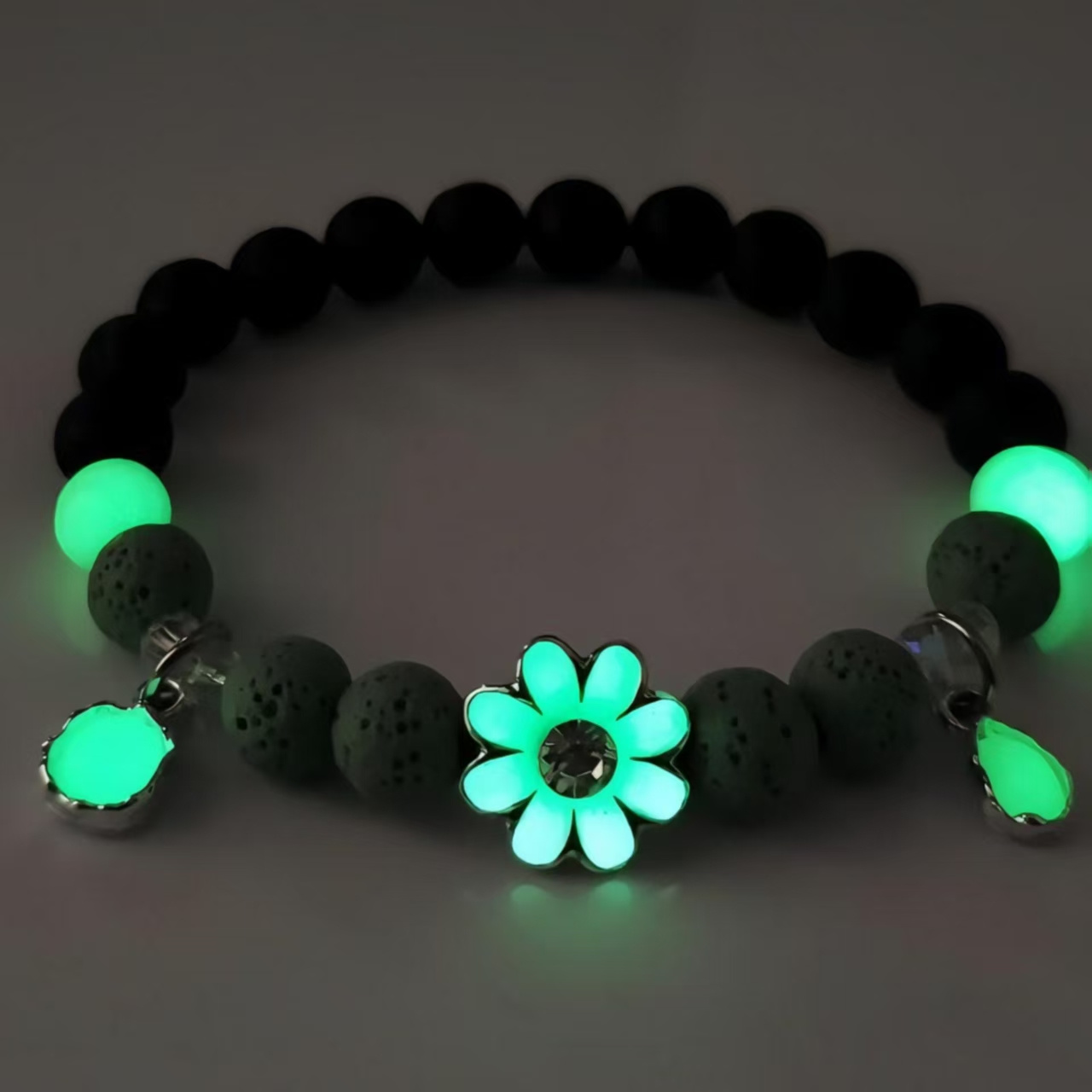 TEMU Nuovo Braccialetto Individuale con Perline a Forma di Piccolo , Luce Notturna , Charm Unico, da , per Gioielli di , Regali per le Feste, Regali