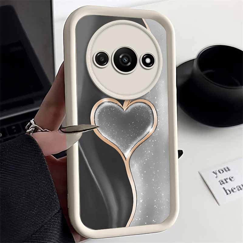 TEMU Phone Case: A3 Line Love Designed For Fashion With Comfortable Feel And Shockproof Compatible With Redmi A3