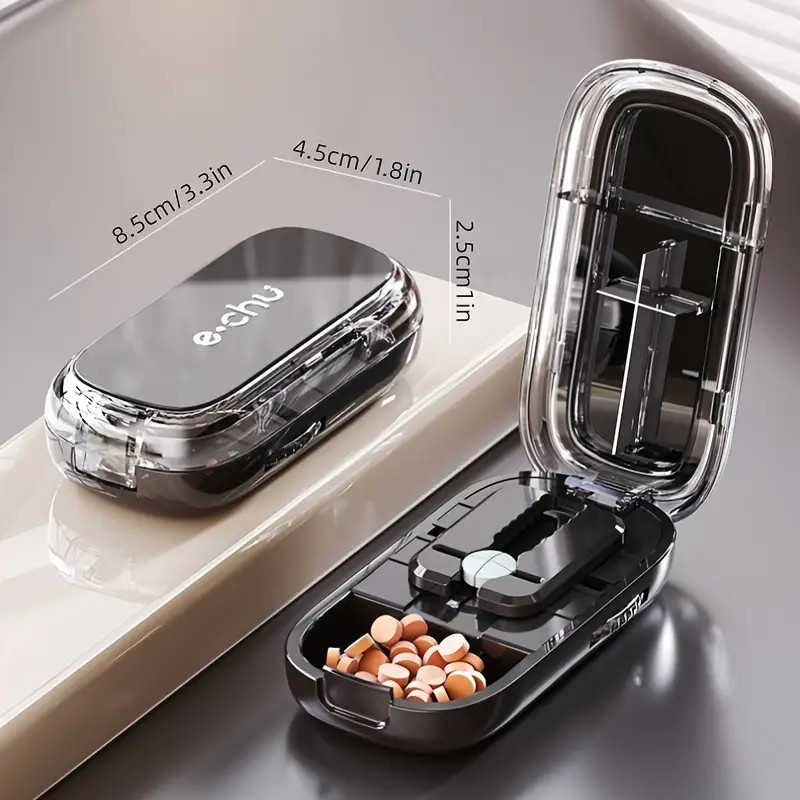 Tablet Slicer And Dispenser Portable Tablet Distributor