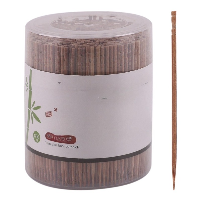 Image of 800/box Household Disposable Toothpicks Teeth Cleaning Tools Hygiene Disposable Hygiene Products Double-headed Toothpicks