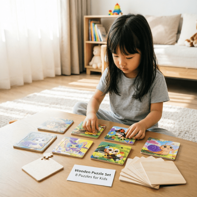 Children's Educational Floor Puzzle - Insect Series, 128pcs