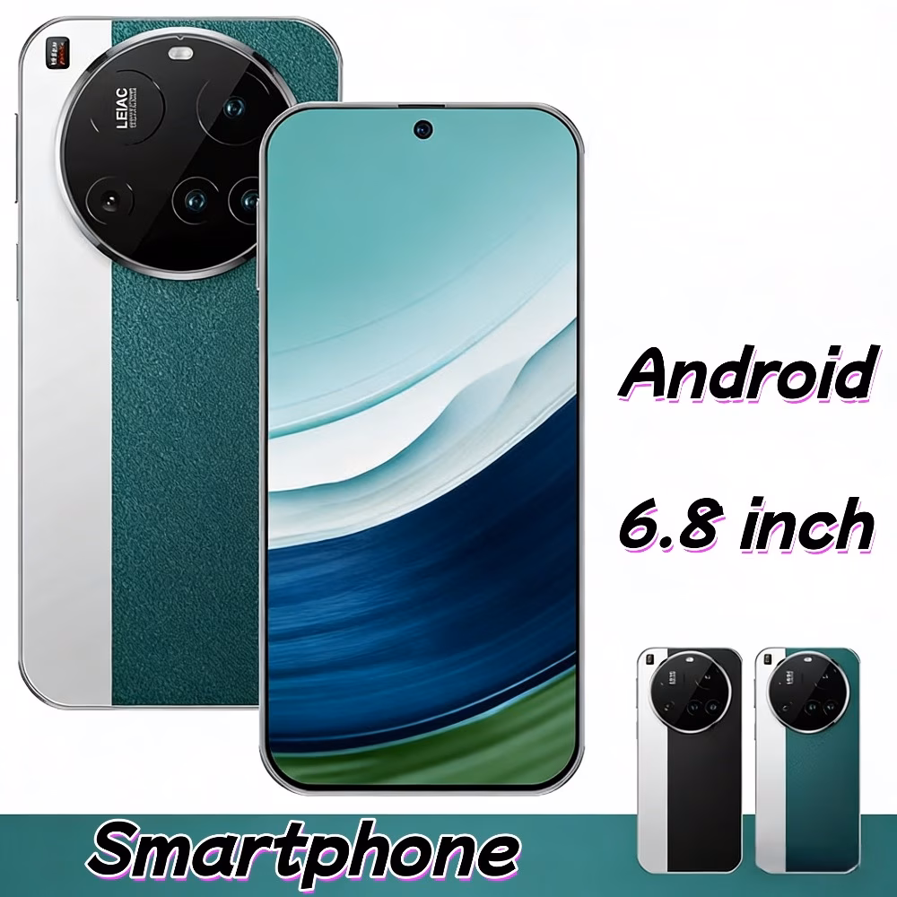 new model of mobile phone, a 6.8-inch screen, 4gb + 64gb storage space, , dual standby, including data cable + usb cable + headphones + phone protective film + protective case Product details 9