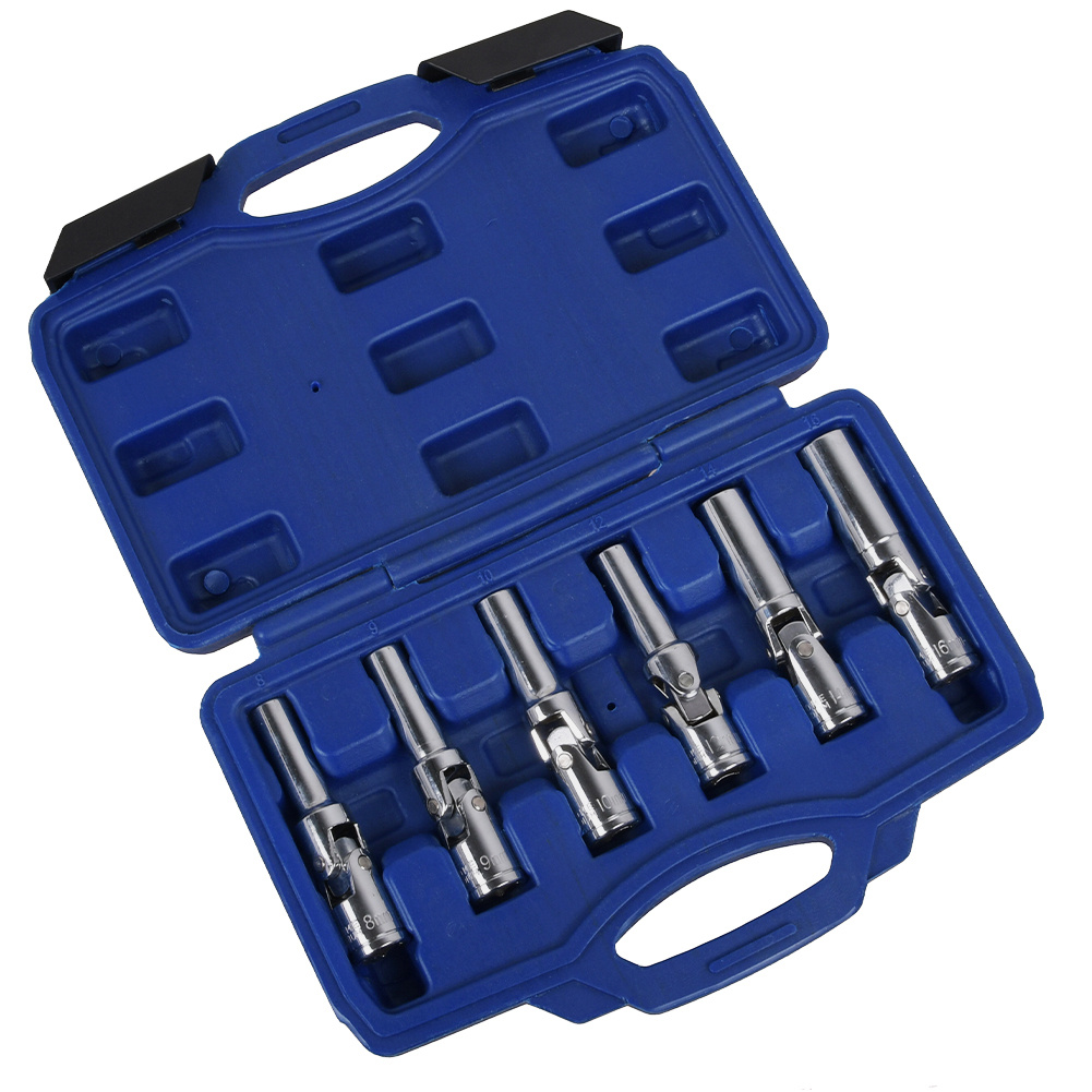 Set Of 6pcs Multifunctional Wrenches - 3/8"