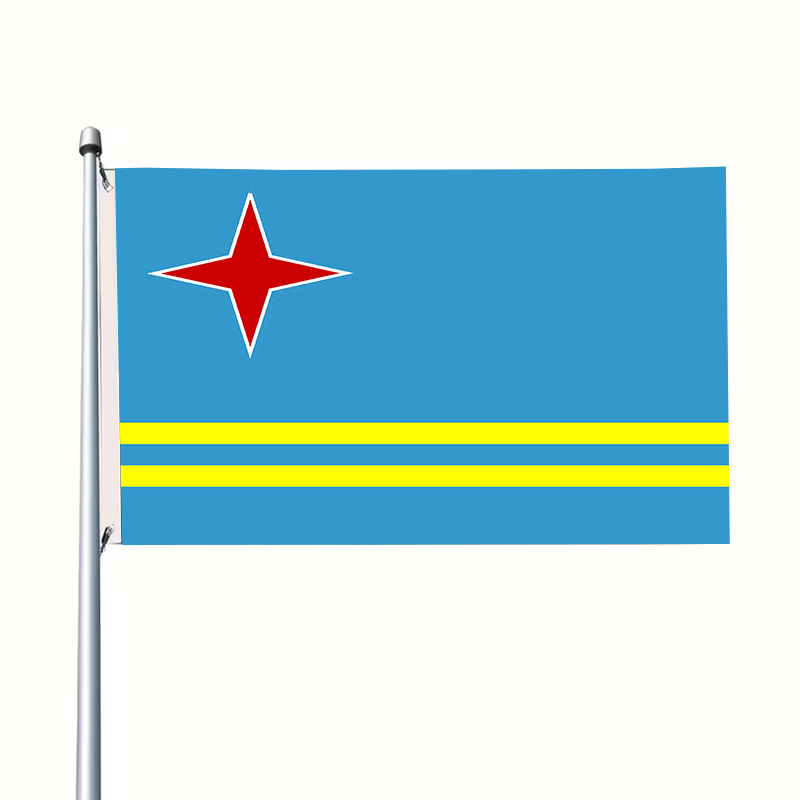 TEMU 1pc Of Aruba Flag