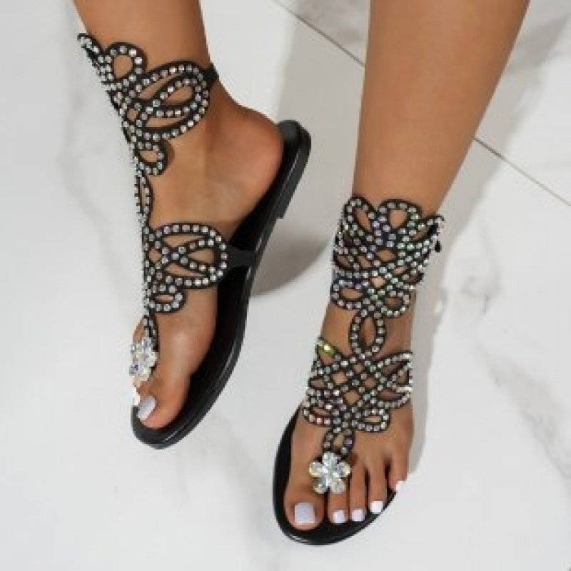 Mafedy Women's Plus Size Flat Sandals, Women Shoes