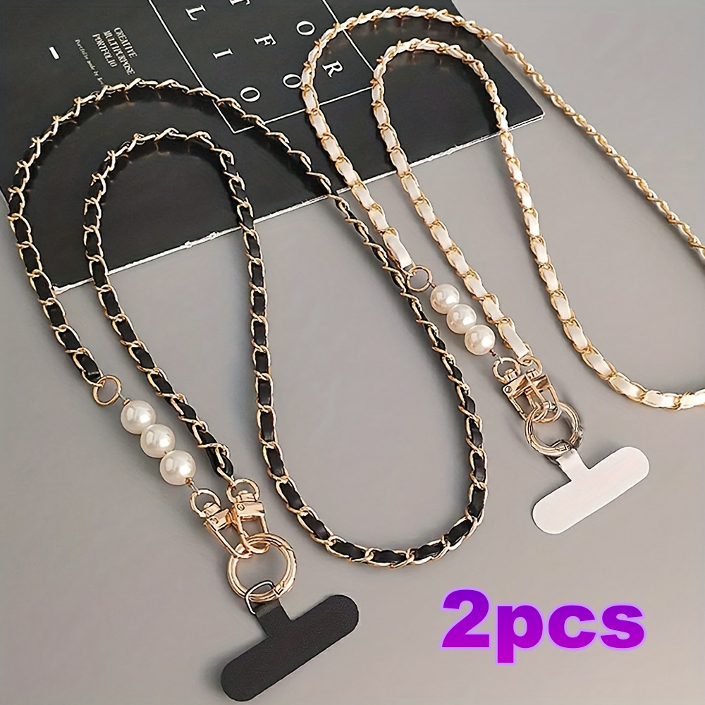 E-shop Dieses Set enthält zwei universelle Handy-Lanyards mit langem Hals und Schultergurt, speziell für Frauen entwickelt, mit einer