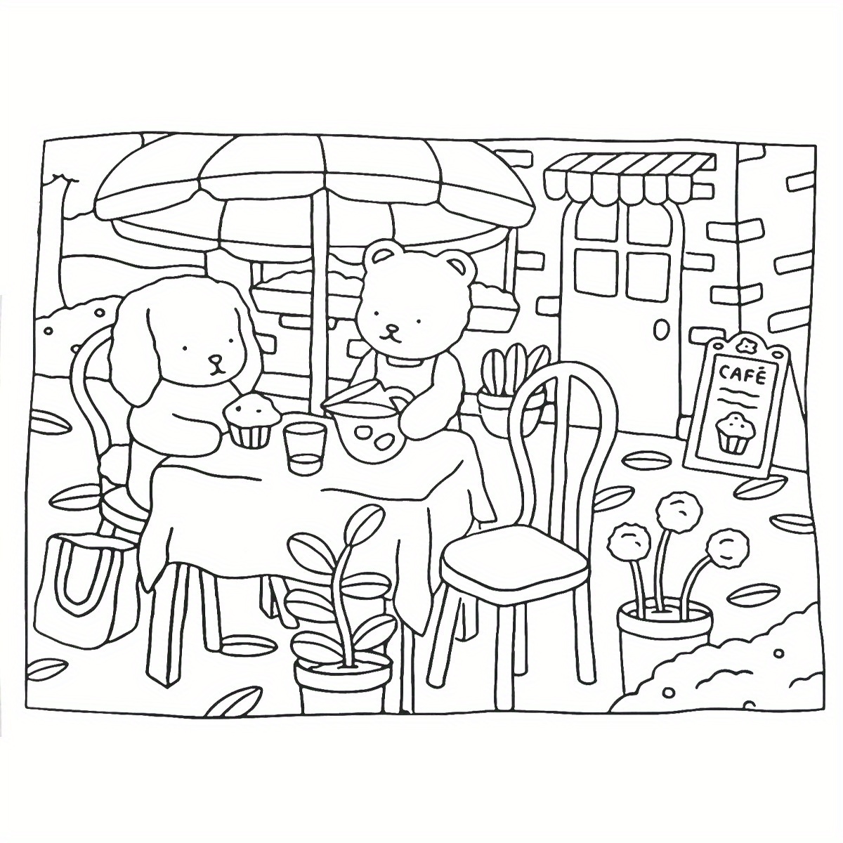 Bobbie Goods Whimsical Creature Coloring Pages for Creative Joy