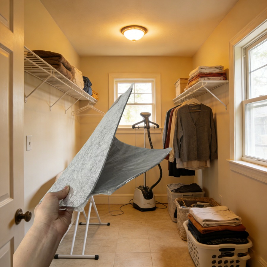 TEMU Multi-functional Felt Ironing Mat For Home Office - Heat-resistant And Non-slip, Portable And Easy To Store, No Electricity Required, Flat Or