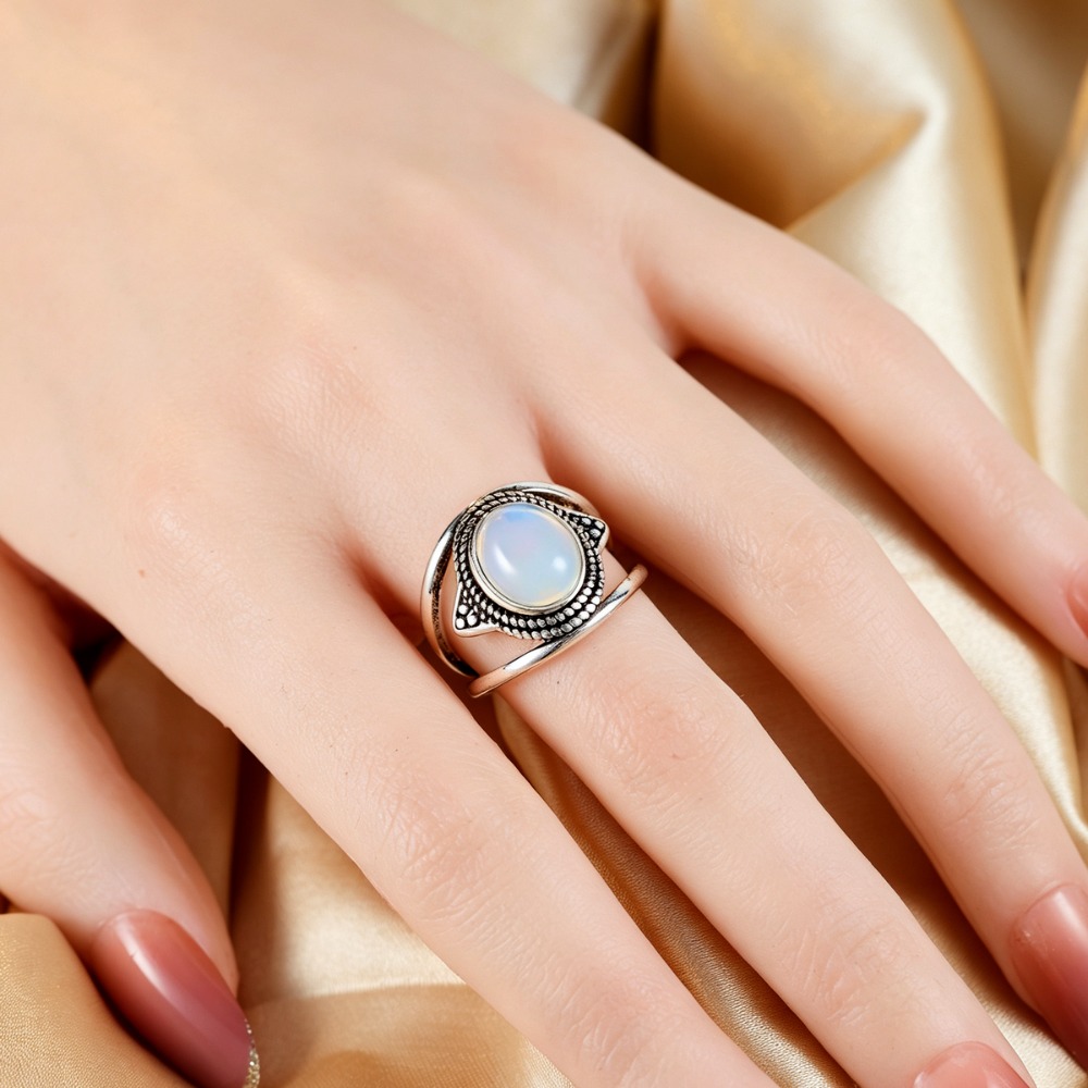 Vintage Copper Feel Bohemian Style Ring for Daily Wear