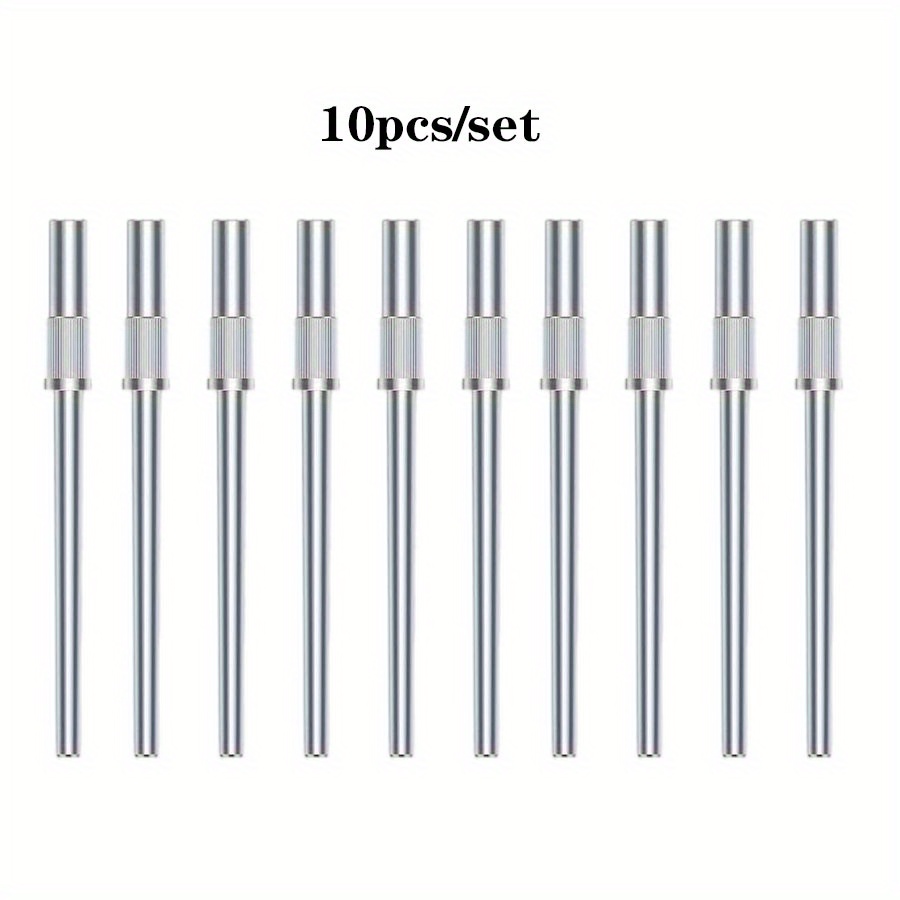 TEMU 5/10pcs Mini de 3.1mm para Uñas, Bandas de Lijado Pequeñas para Taladro