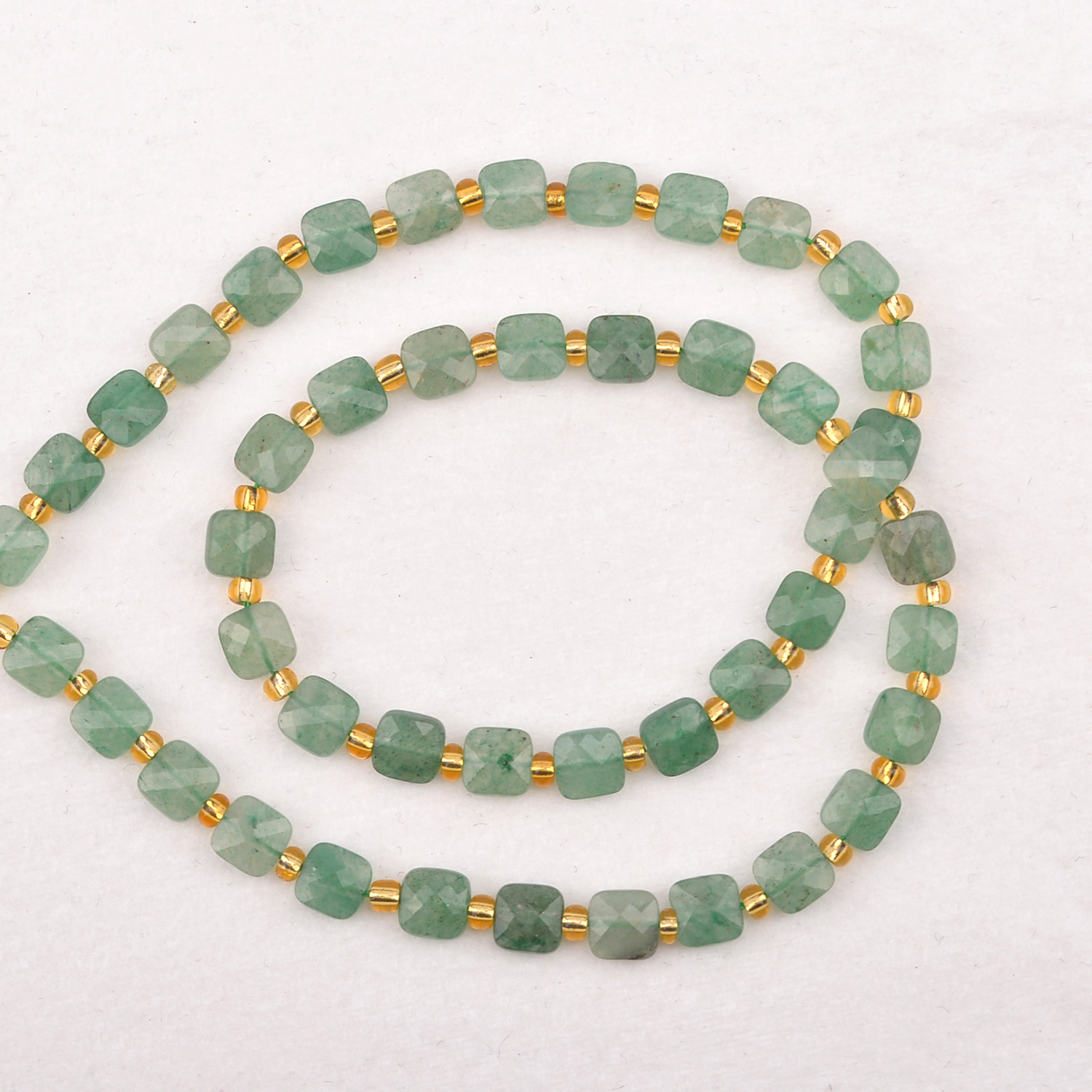 TEMU 47 pièces de perles carrées cubiques en d'œil de tigre multicolore AAA de 6 mm, améthyste, de , pour la fabrication de bijoux et les accessoires