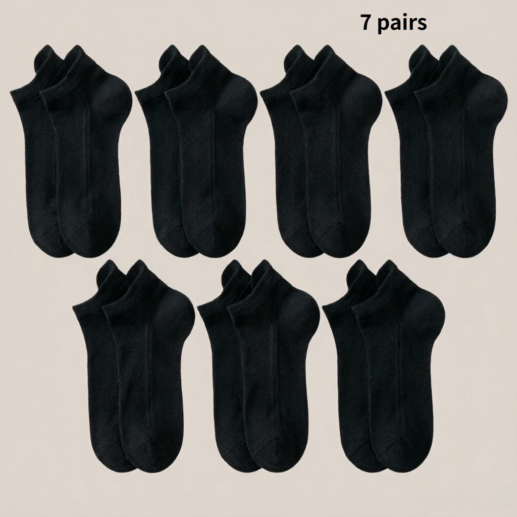 TEMU 7 di calzini da donna alla caviglia invisibili in rete traspirante - elastico che su, suola antiscivolo adatti per sneakers, e abbigliamento