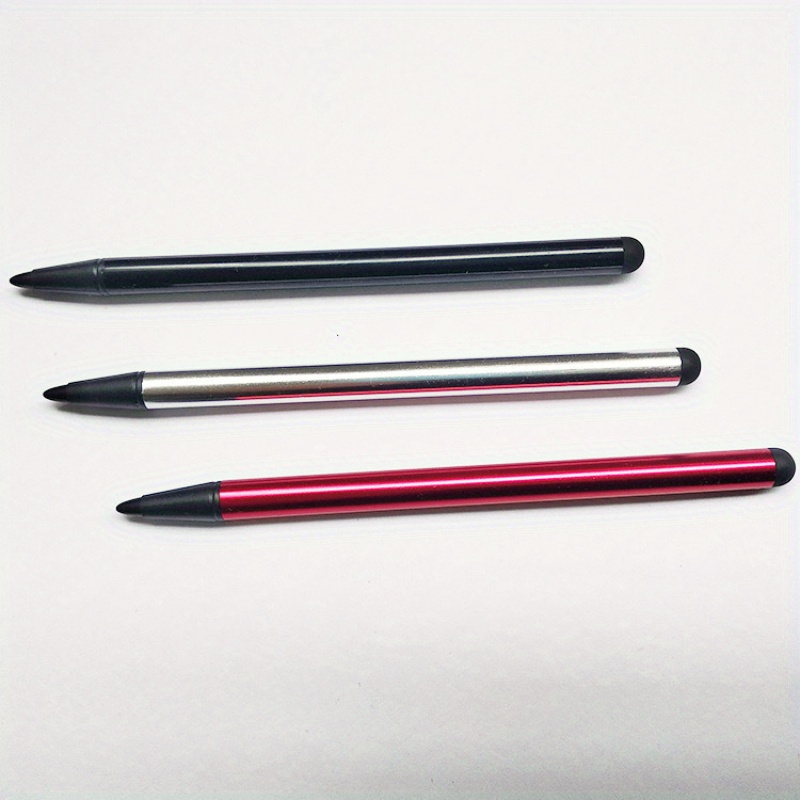 2pcs/3pcs High-sensitivity Capacitive Stylus With Rubber Tip, Compatible With Tablets And All Touchscreen Devices