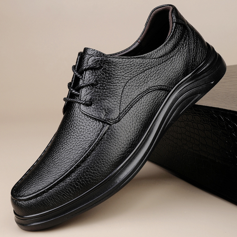 artikel foto heren britse oxford-kostenschoenen - zachte  , antislip, lage veterschoenen met ronde  , geschikt voor werkplek, bruiloften, banketten |   & bovenwerk | veelzijdig voor casual en formele kleding | volledig britse   sneakers