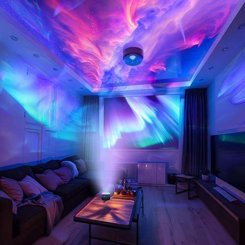 7 color aurora northern lights mini for bedroom decor christmas decorations christmas gifts christmas parties more atmosphere to life christmas gift indoor decor holiday lights festive decorations indoor lighting