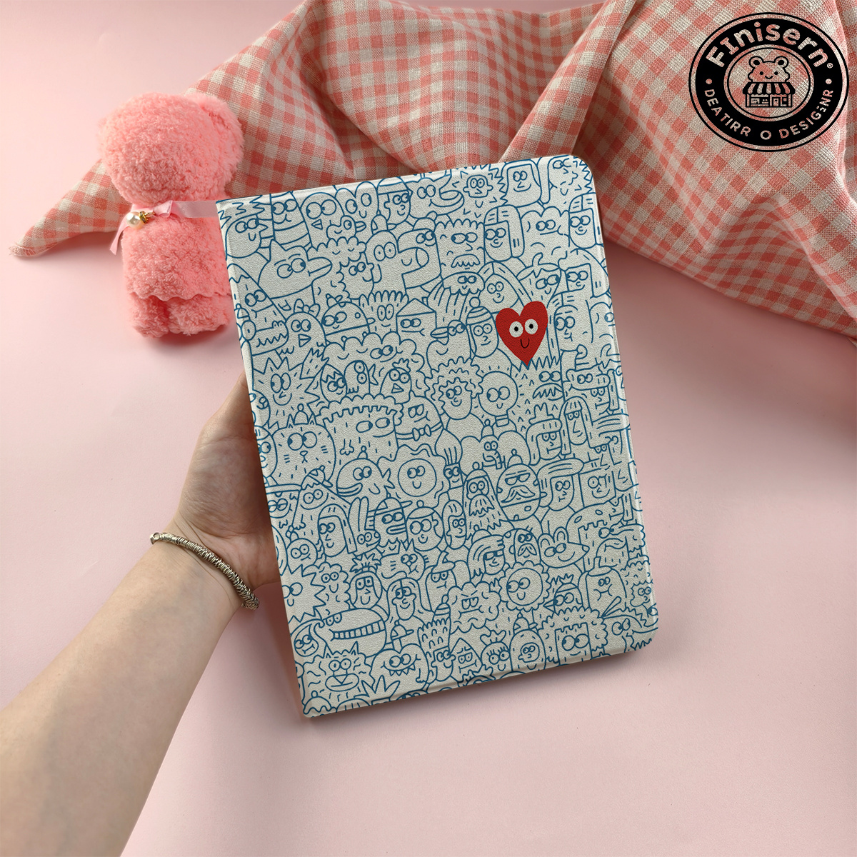 item picture book style tablet case for ipad 9th 10th generation ipad a16 ipad air 11 13 inch ipad pro 11 13 inch ipad air 4th 5th 6th geneartion ipad pro 12 9 case auto sleep wake function tablet carrying case soft ultra thin anti fall protection new