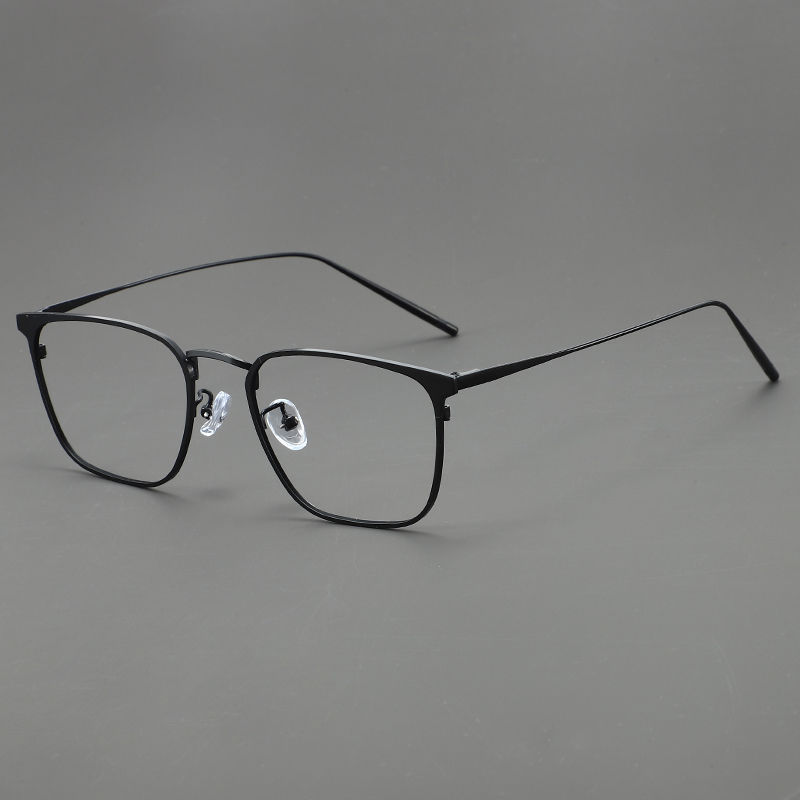 Business Men' Light Metal Frame Glasses, Suitable For , Glasses Frame